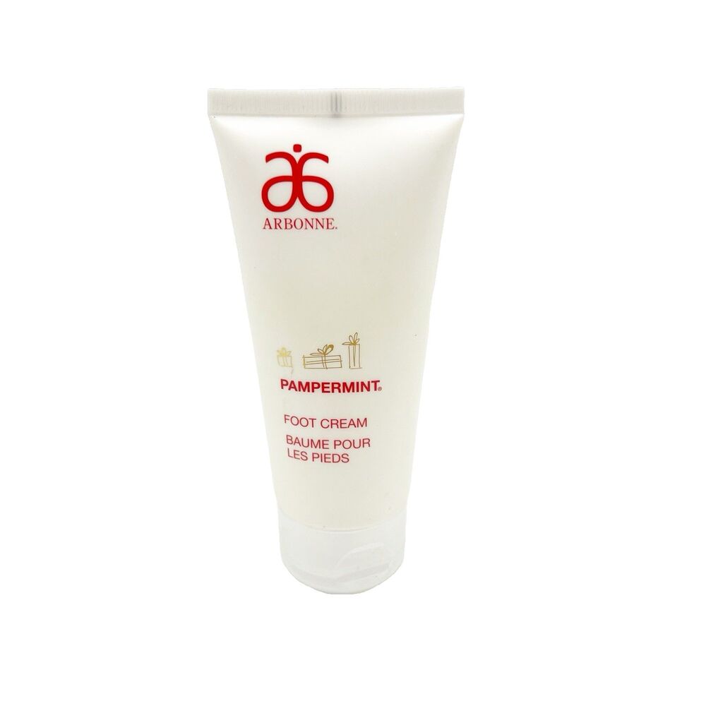 Arbonne Pampermint Peppermint Foot Cream 2oz Mini Travel Pedicure SEALED NEW